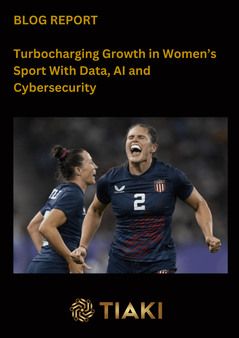 Female soccer players celebrating a goal.