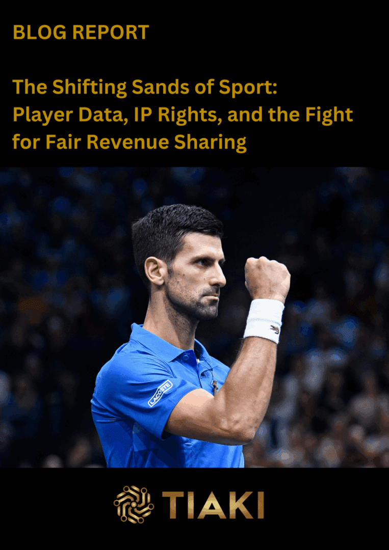 Tennis player celebrating on court. Blog report.
