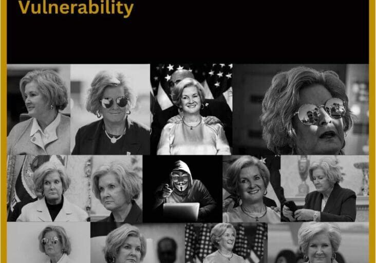 Collage of various women, titled blog report.